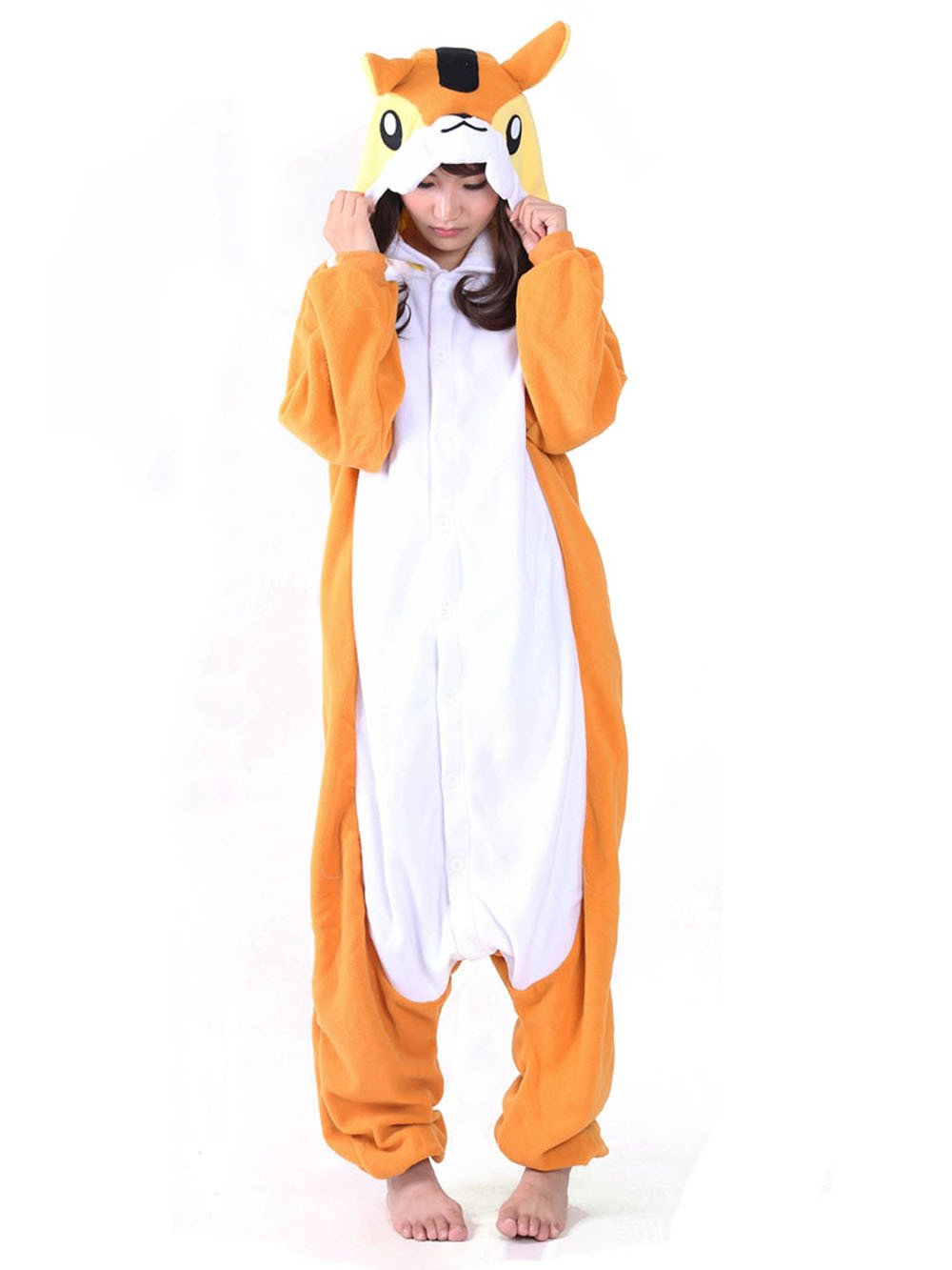 Adult Squirrel Kigurumi Animal Onesies Pajamas Animal costume