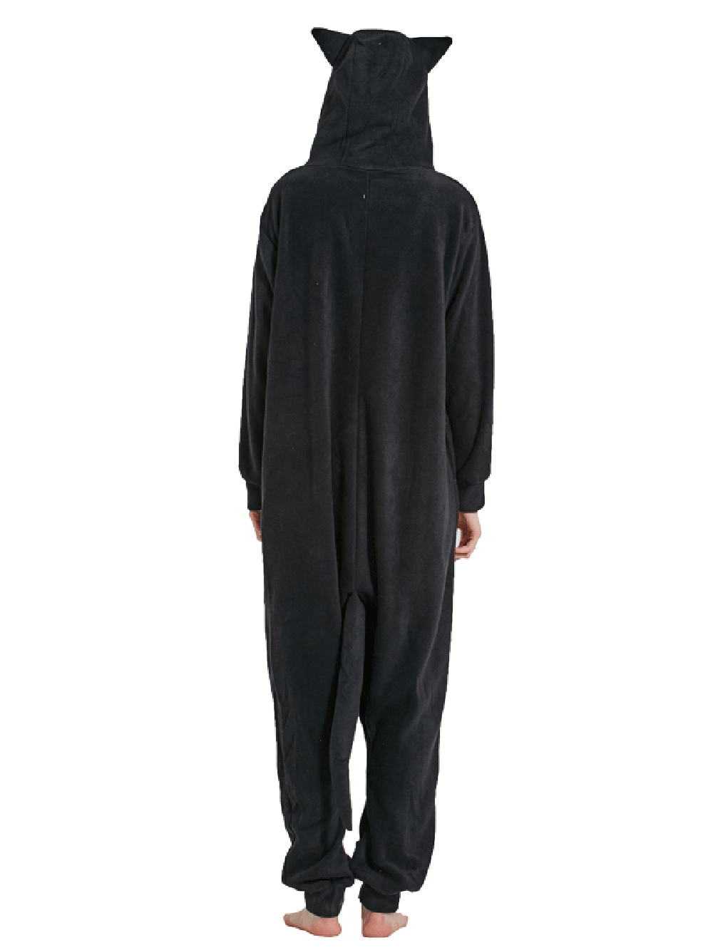 Blue Cat Squirrel Kigurumi Animal Onesies Pajamas For Adult-PajamasFun