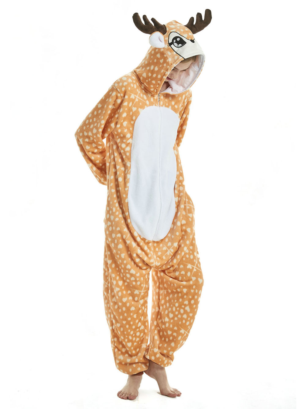 Adult New Deer Kigurumi Onesies Pajamas Costume