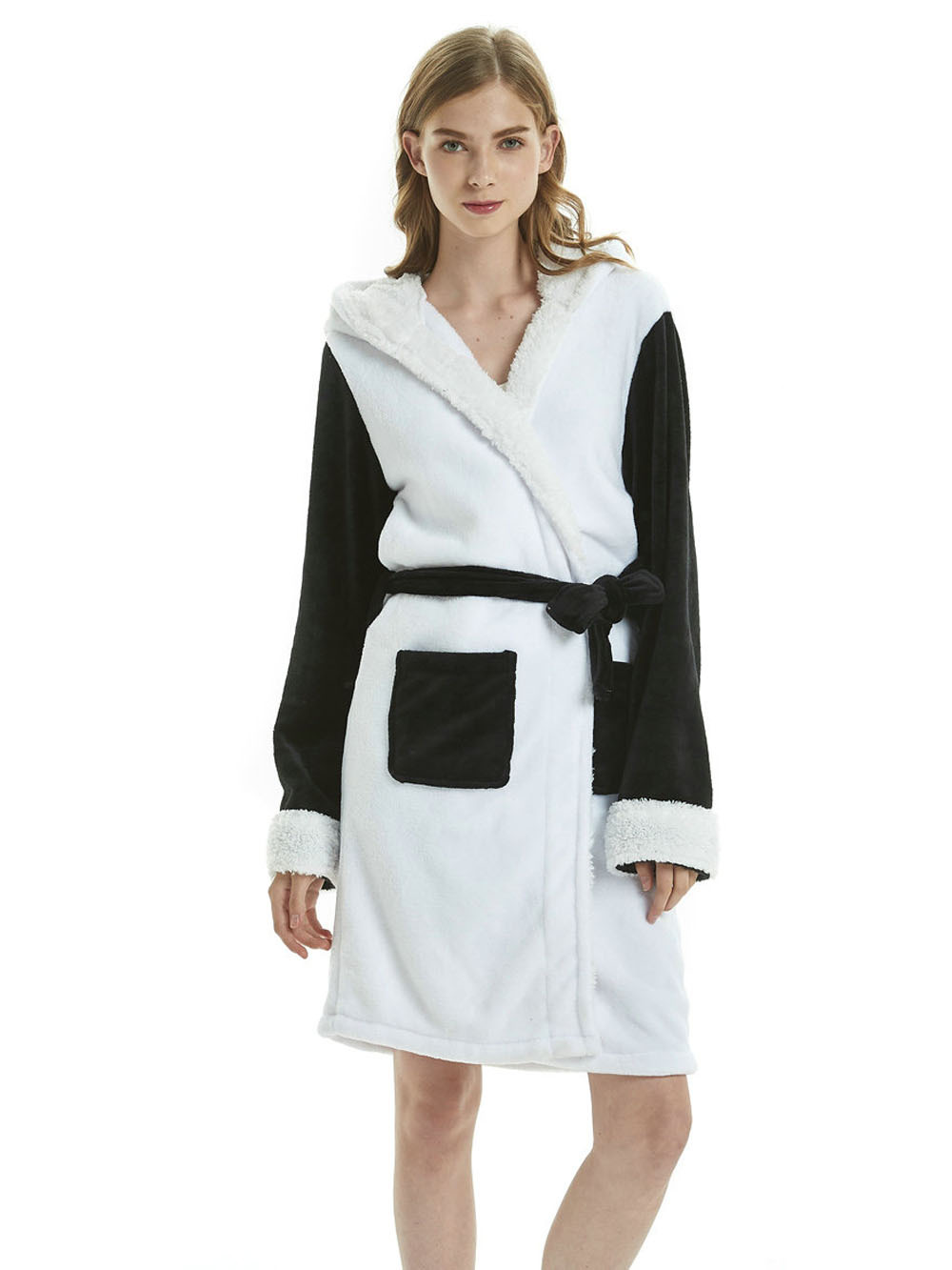 Panda Kigurumi Robes Adult Animal Pajamas Softest Bath Robe