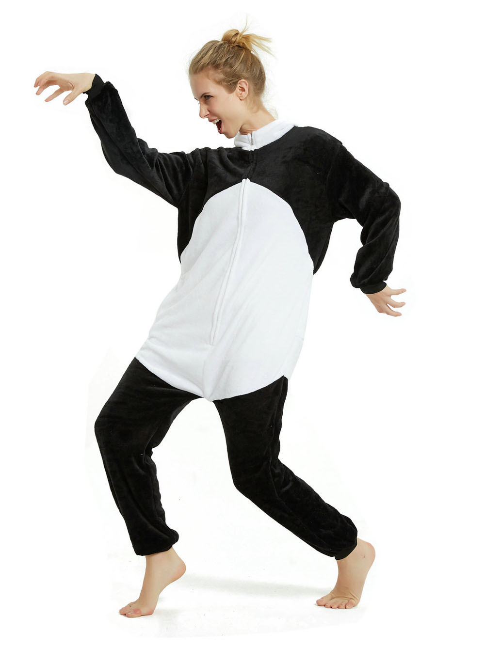 3D Panda Kigrumi Onesies for Adult Animal Costumes Pajamas All Size