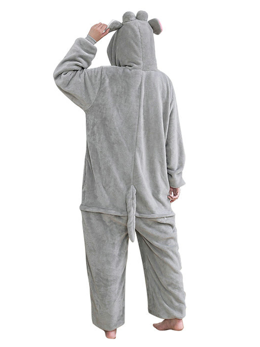 Long-nosed Rat Kigurumi Onesies For Adult Costume Pajamas