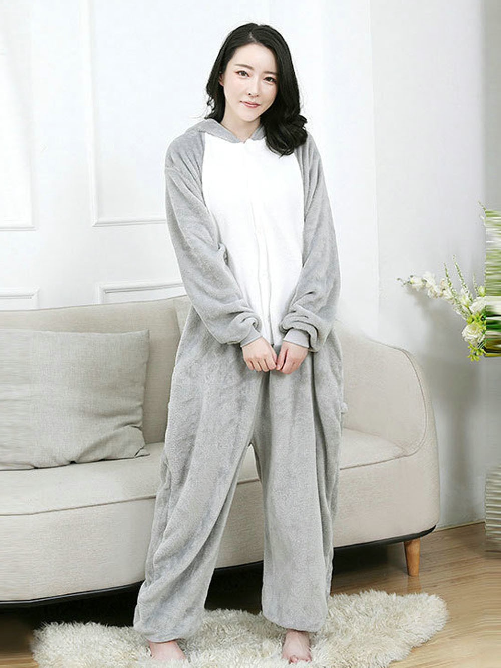 Long-nosed Rat Kigurumi Onesies For Adult Costume Pajamas