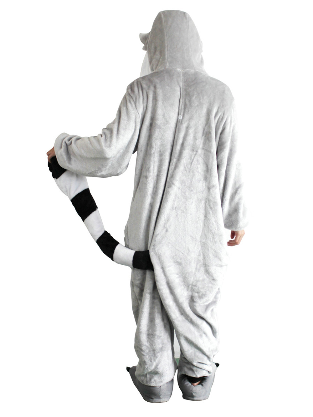 Big Tail Lemur Onesies Hoodie Pajamas Animal Kigurumi Pajamas