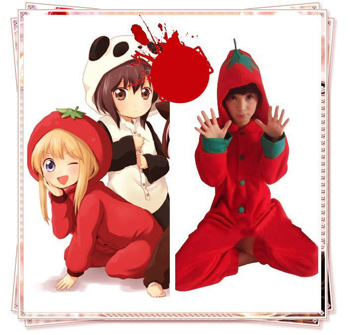 Shop Sale Cheap Adult Red Dinosaur costume Kigurumi Onesies Pajamas-NKCOS