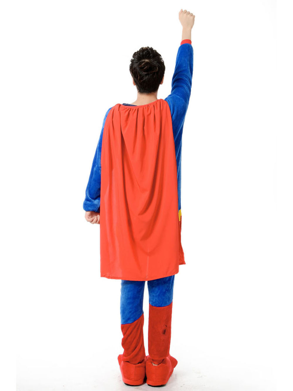 Super Hero Supermen Adult Unisex Onesies Kigurumi Costumes Pajamas-PajamasFun