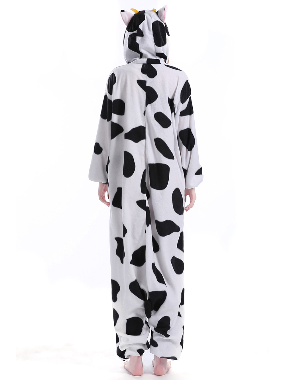 Milk Cow Animal Costume Pajamas Kigurumi for Adult