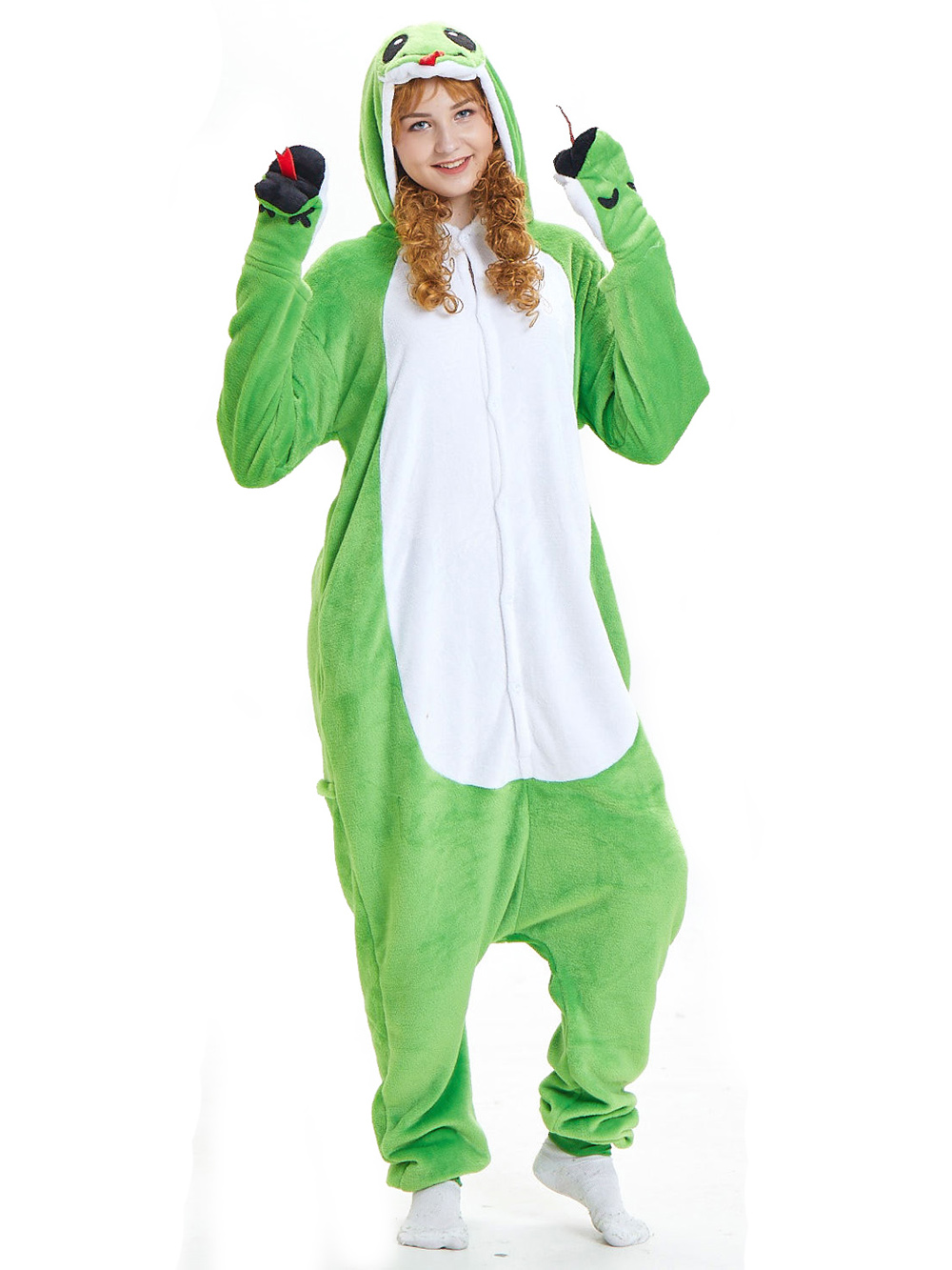 Animal Adult Snake Onesies Hoodie Kigurumi Costume Pajamas