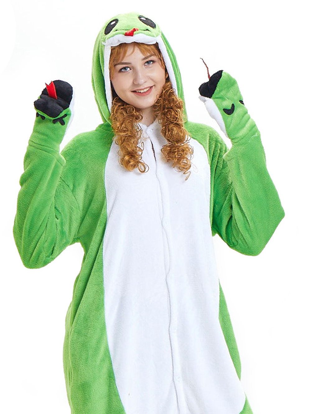 Animal Adult Snake Onesies Hoodie Kigurumi Costume Pajamas