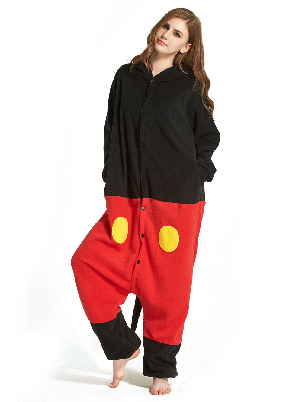 Mickey Mouse Animal Onesies Pajamas Adult kigurumi Costum-PajamasFun
