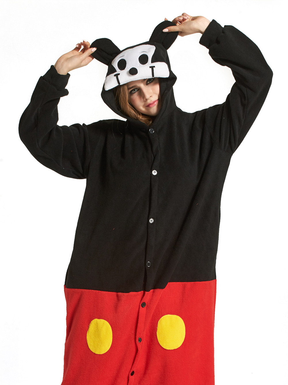 Mickey Mouse Animal Onesies Pajamas Adult kigurumi Costum-PajamasFun