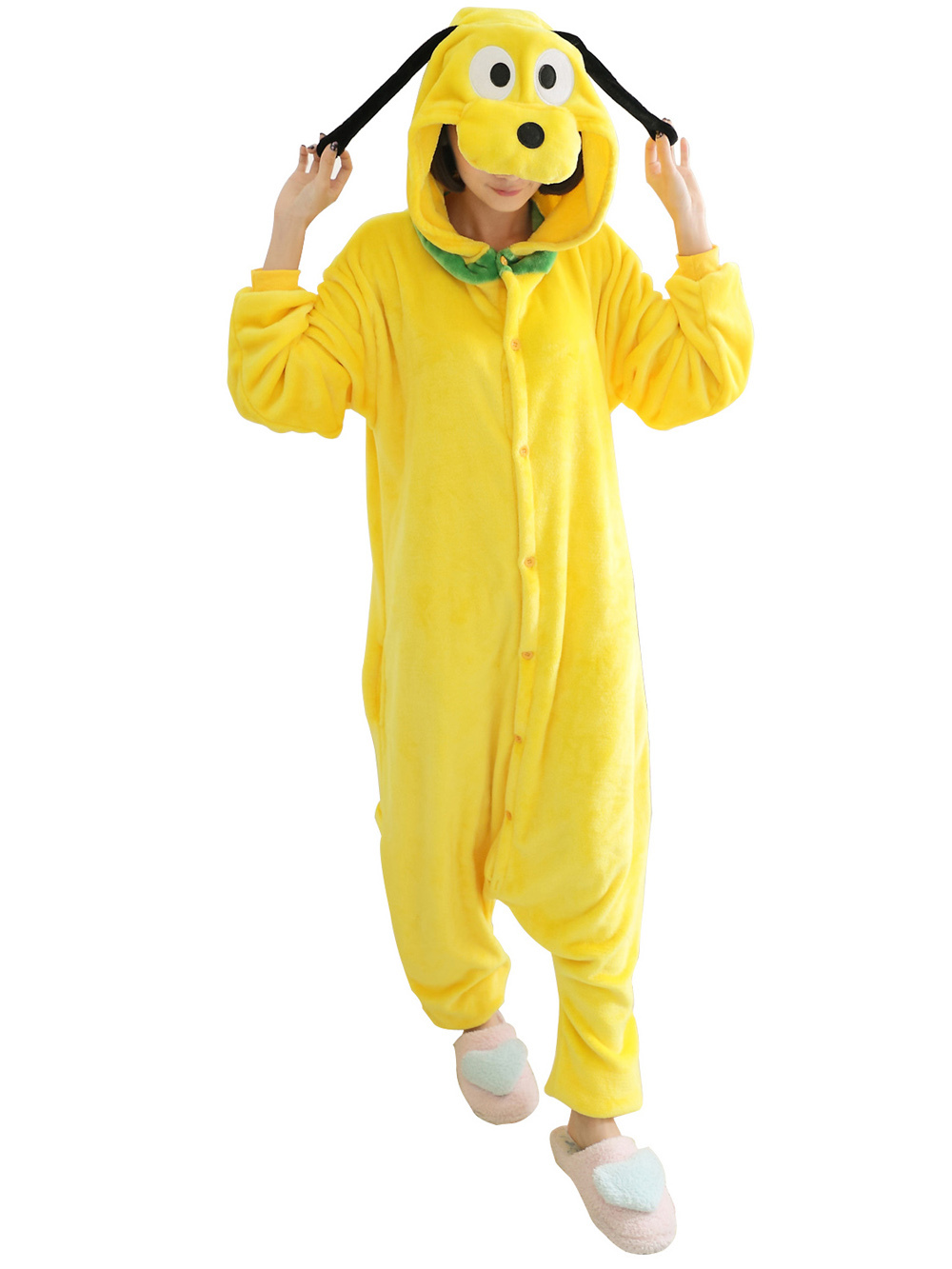 Shop Sale Cheap Animal Pluto Dog Onesie Adult Kigurumi Hoodie Costume Pajamas-NKCOS