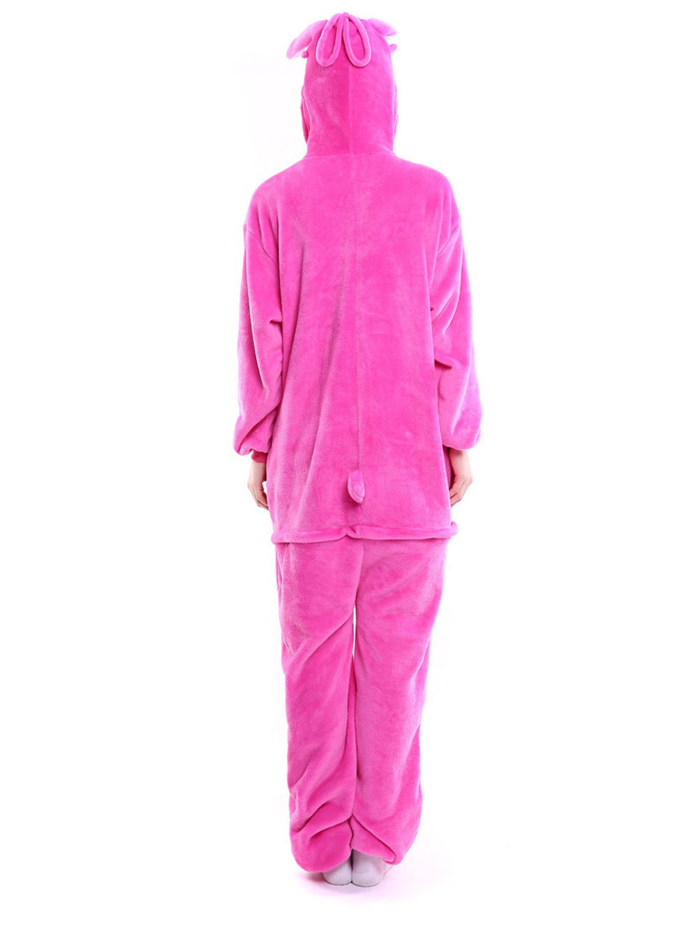 Pink Stitch Onesies Pajamas Animal Costume Hoodie Kigurumi
