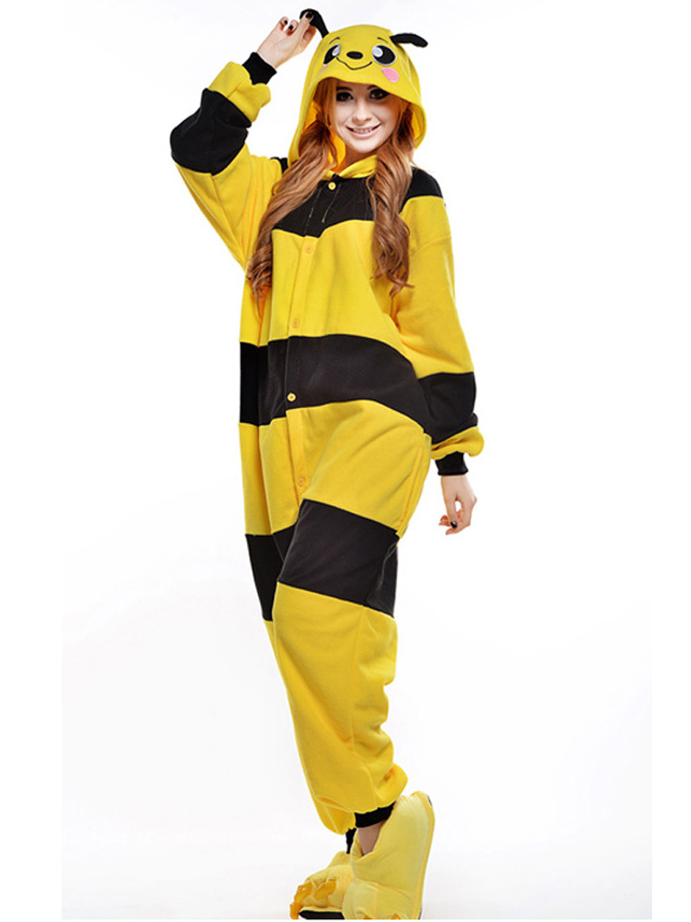 Bee Pajamas Kigurumi Onesies Hoodie Animal Costume