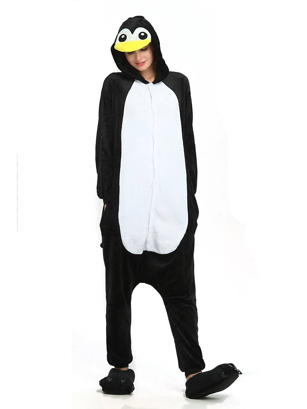Penguin Onesies Hoodie Pajamas Animal Kigurumi Costume