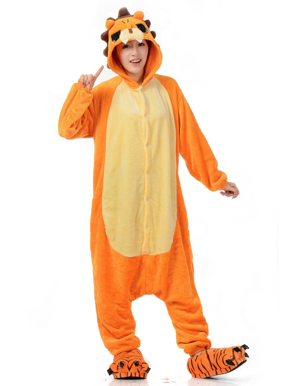 Lion Onesies Hoodie Pajamas Animal Costume Kigurumi Pajamas