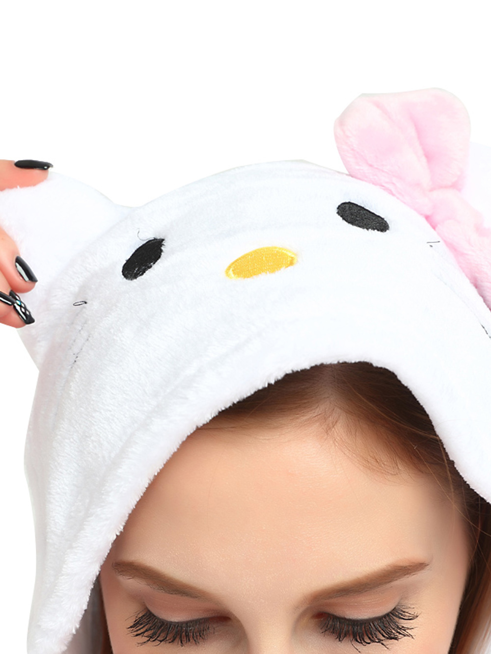 Hello Kitty Kigurumi Animal Onesie Hoodie Costume Pajamas