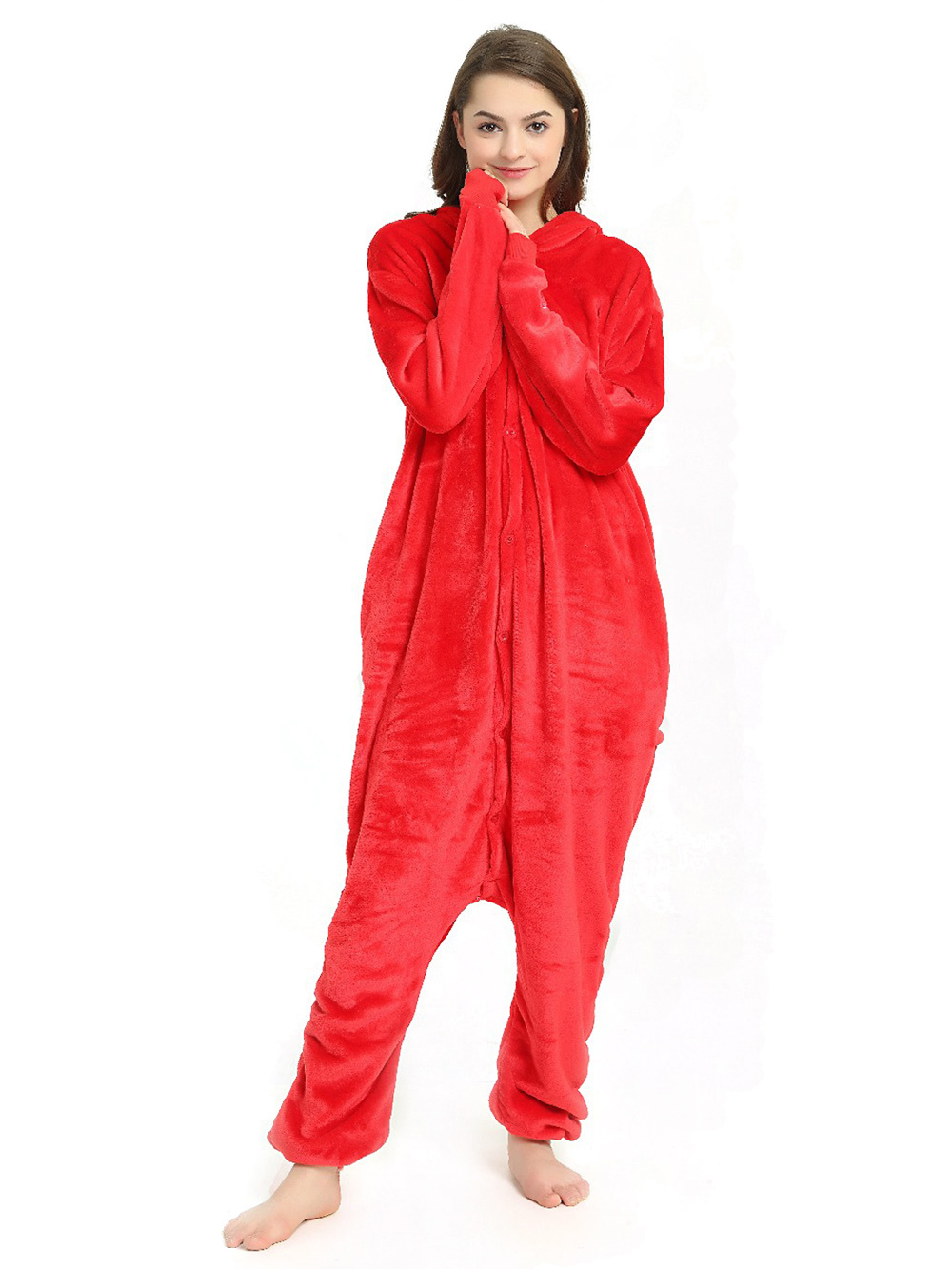 Seame Street ELMO Onesie Hoodie Costume Kigurumi Pajamas