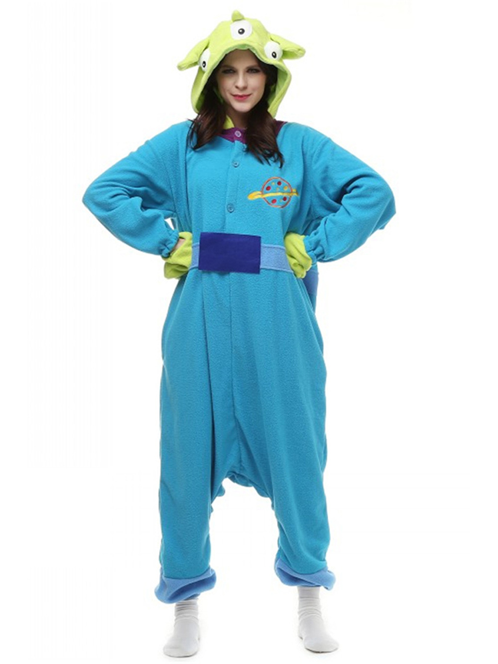 Shop Sale Cheap Squeeze Toy Aliens Kigurumi Onesies Pajamas Costumes-NKCOS