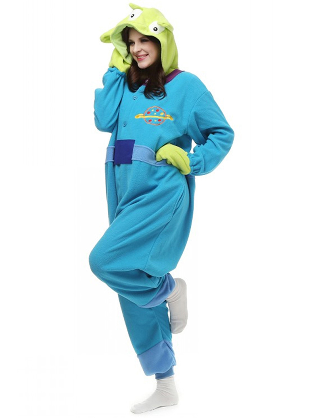 Squeeze Toy Aliens Kigurumi Onesies Pajamas Costumes
