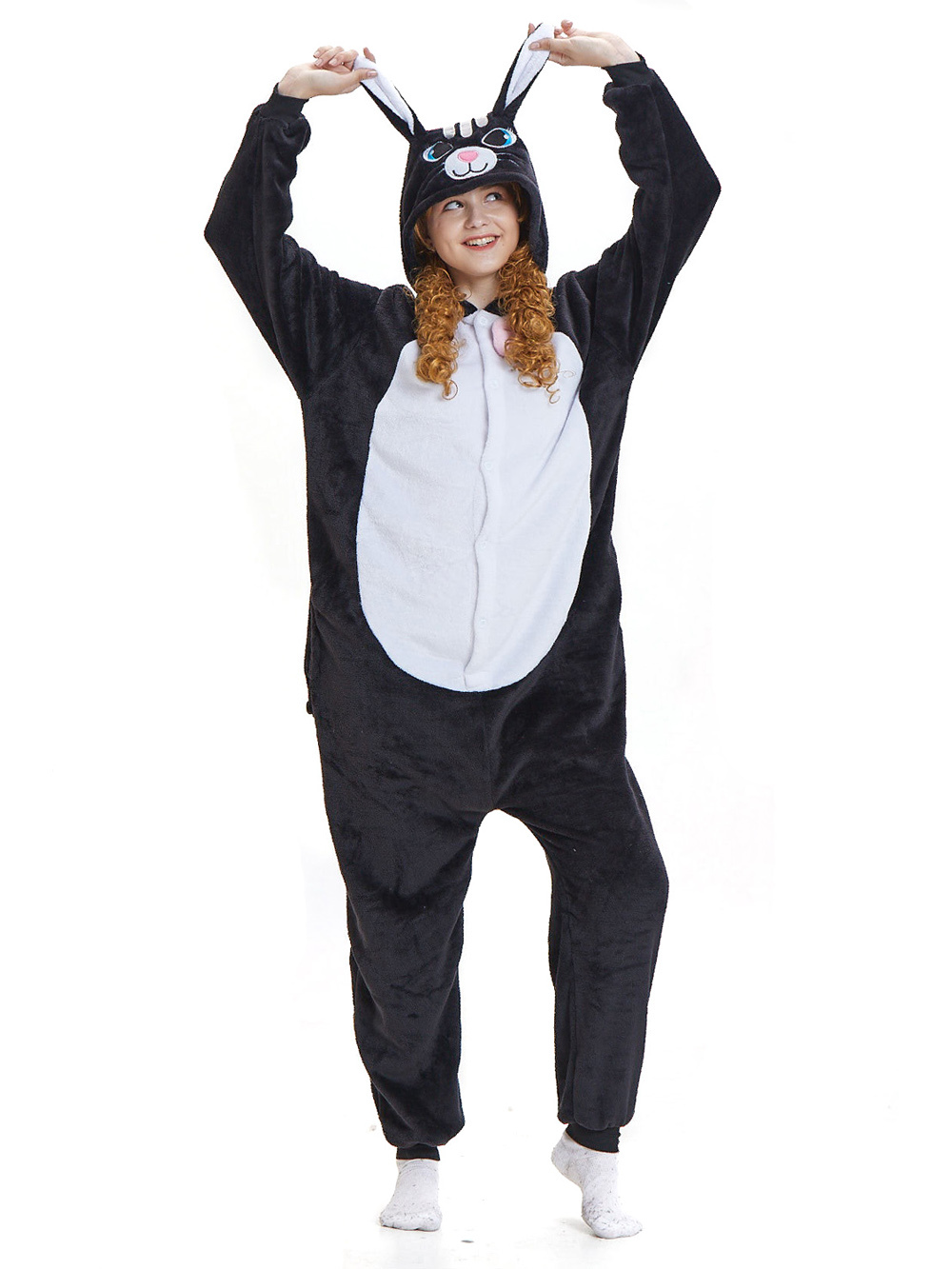 Shop Sale Cheap Animal Adult Cat Onesies Hoodie kigurumi Pajamas costumes-NKCOS