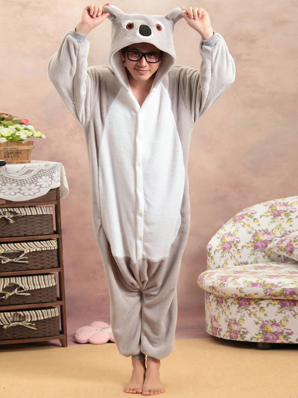 Animal Adult Koala Onesies Hoodie kigurumi costume Pajamas