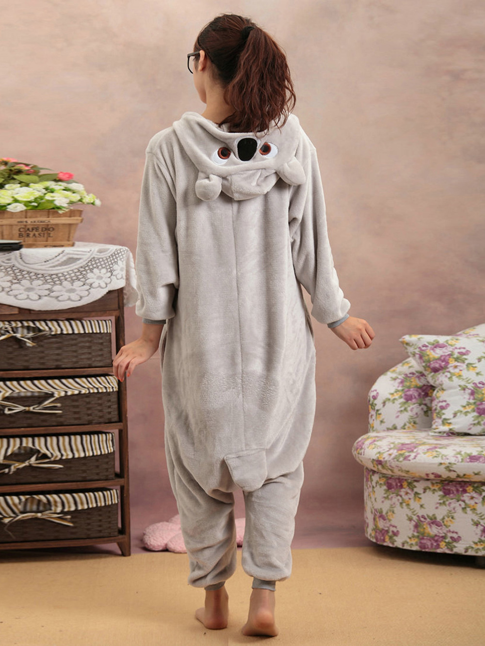 Animal Adult Koala Onesies Hoodie kigurumi costume Pajamas