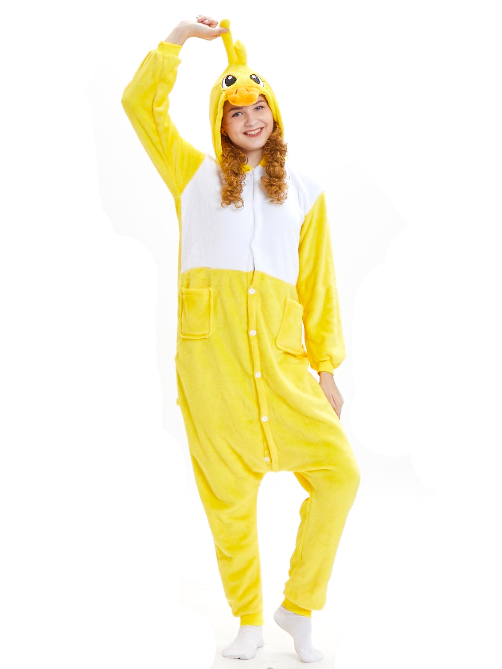 Animal Unisex Adult Duck Onesies Kigurumi Costume Pajamas