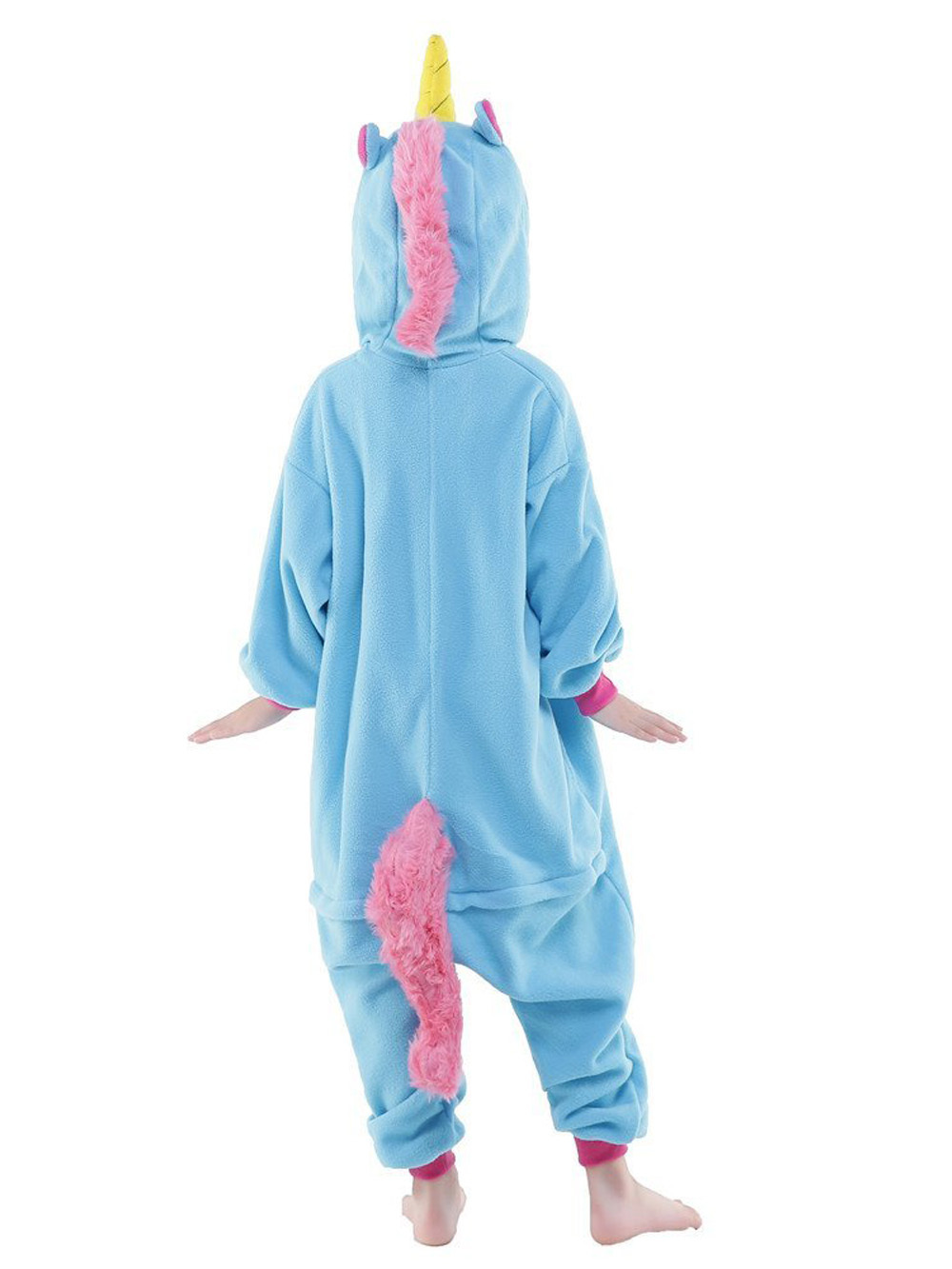 Unicorn Kids kigrumi Onesie Hoodie Animal Costume Pajamas-PajamasFun