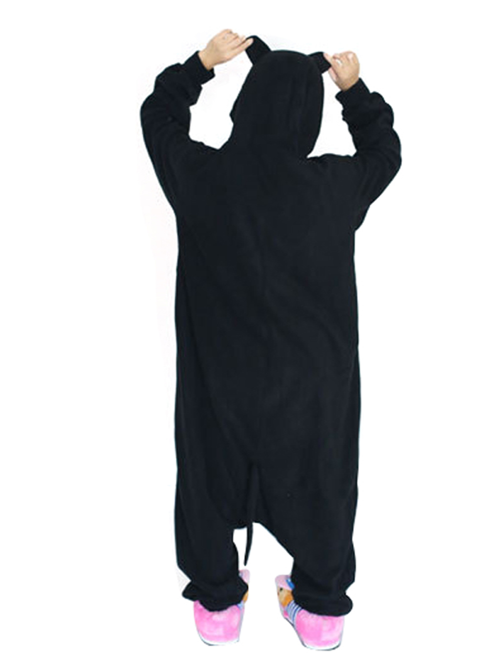 Adult Black Pig Animal Kigurumi Pajamas Hoodie Costume