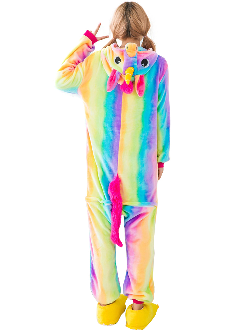 Adult Animal Unicorn Onesies Kigurumi Hoodie Costume Pajamas