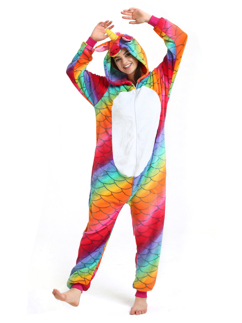 Adult Animal Mermaid Unicorn Onesie Kigurumi Onesies Pajamas