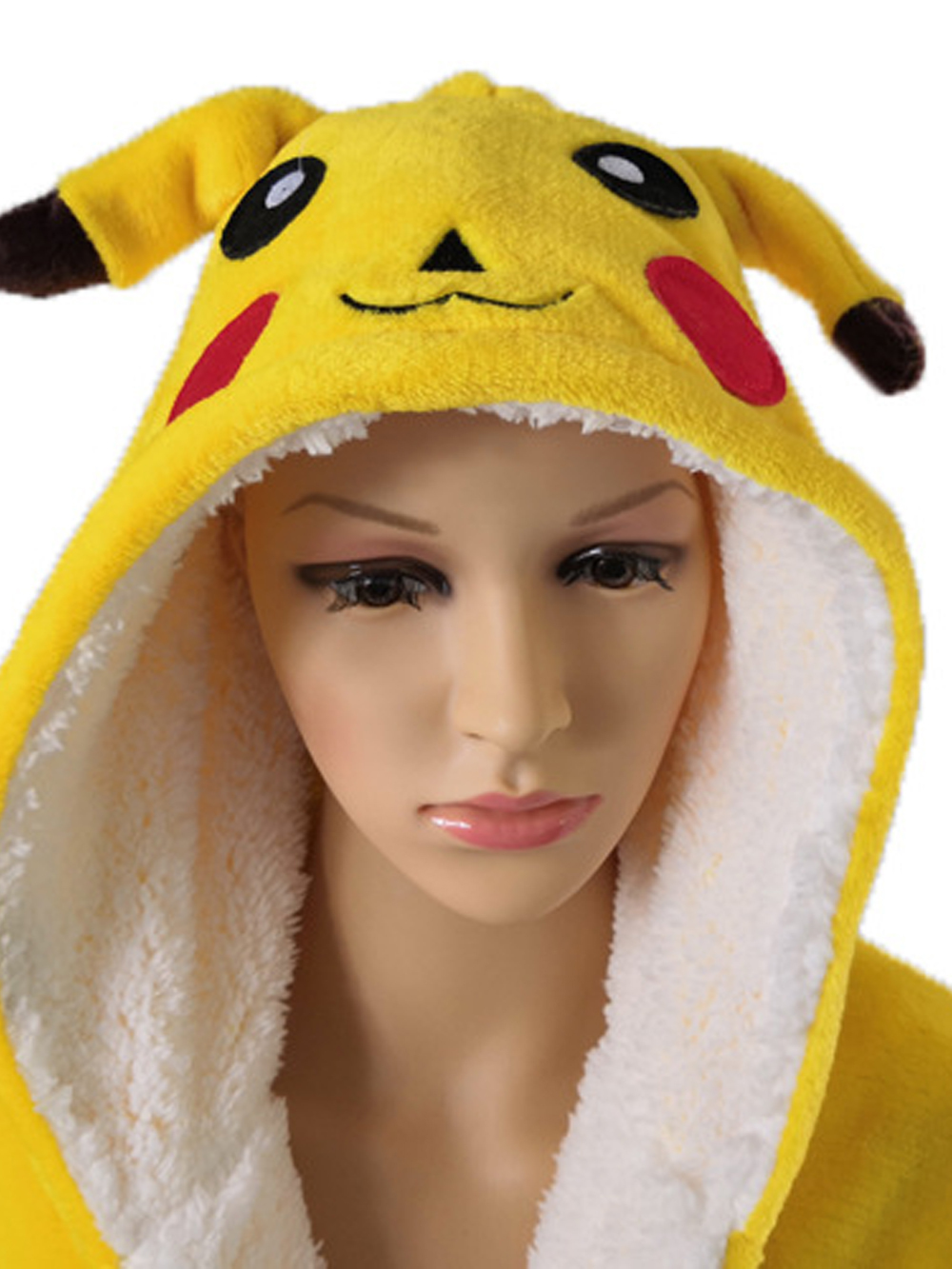 Adult Kids Pokémon Costumes Pikachu Cartoon Bathrobe Kigurumi Pajamas Onesies