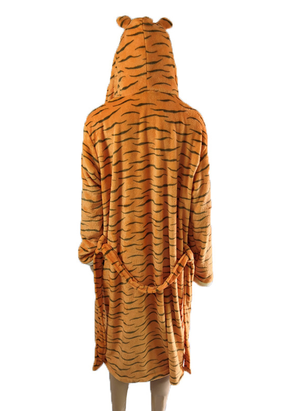 Adult Kids Tiger Bathrobe Animal Kigurumi Onesies Pajamas