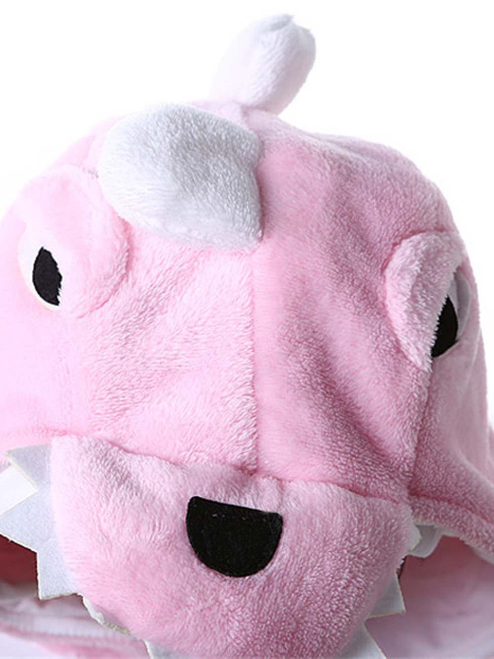 Kids Onesies Pink Dinosaur Animal Pajamas Kigurumi Costume