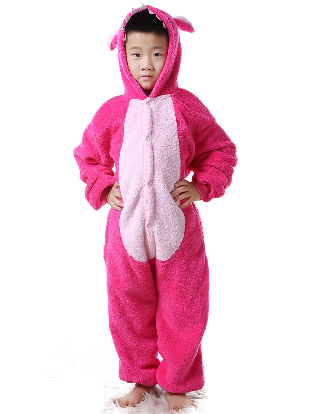 Shop Sale Cheap Kids Onesies Hoodie Stitch Animal Pajamas Kigurumi Costume-NKCOS
