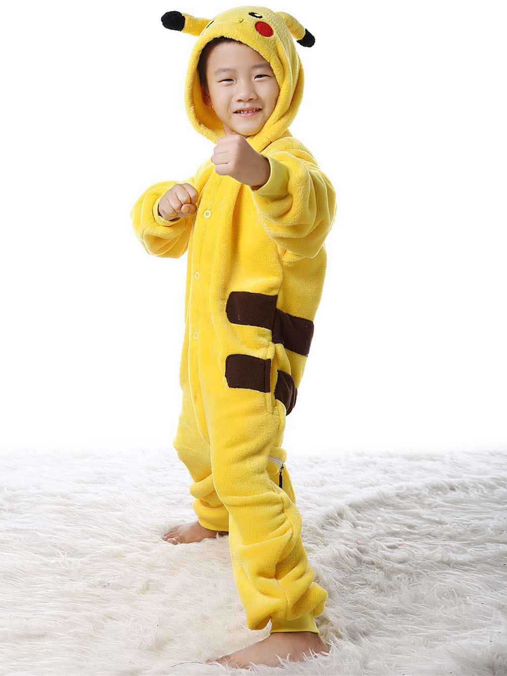 Pokemon Pikachu Kigurumionesies for Kids Animal Pajamas Costumes-PajamasFun