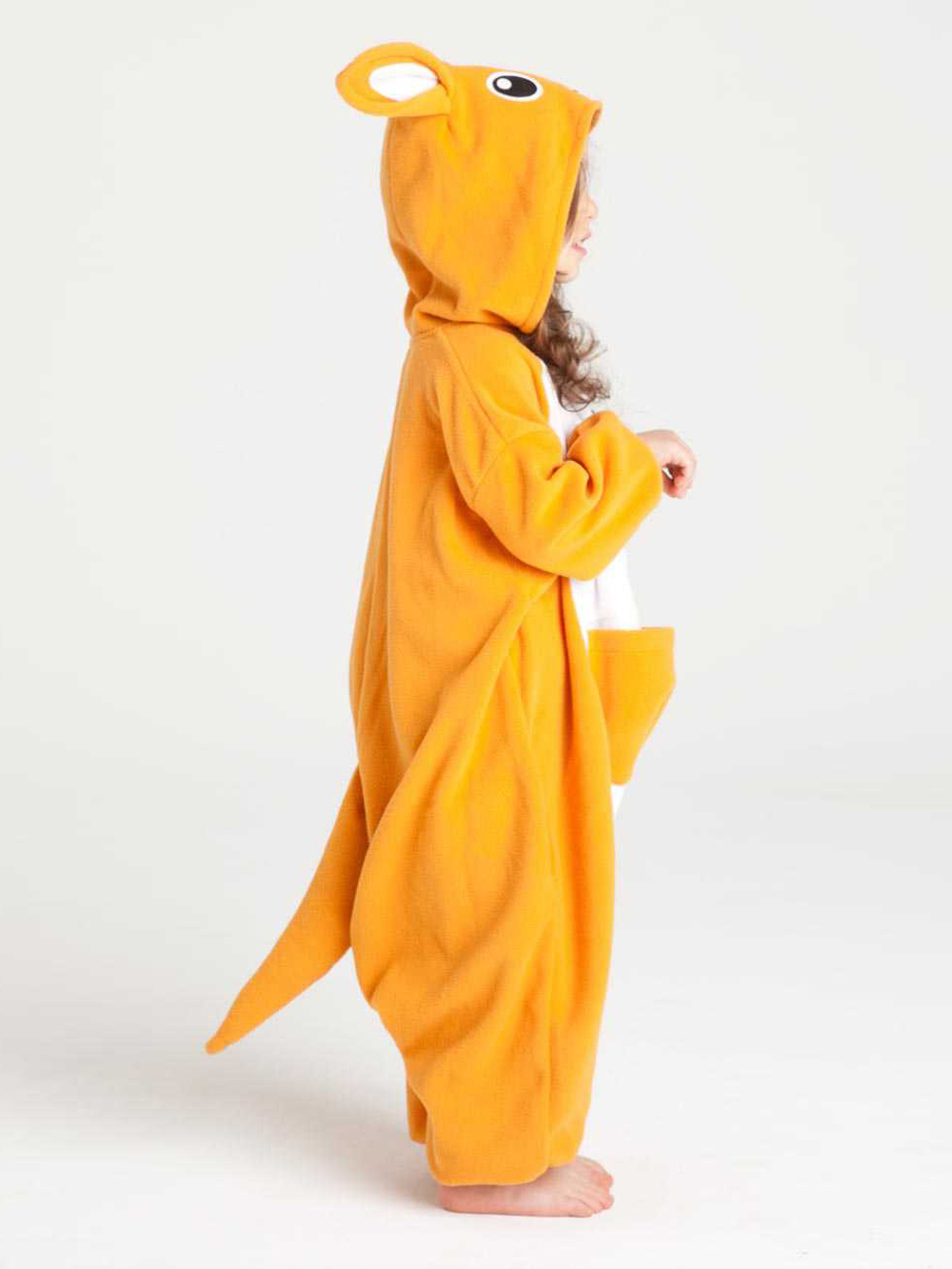 Kids Onesies Hoodie Kangaroo Animal Pajamas Kigurumi Costume