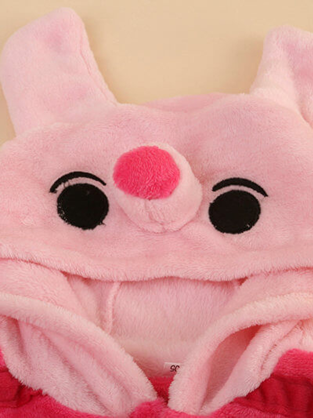 Piglet Pink Pig Kids Onesies Hoodie Pajamas Kigurumi Costume