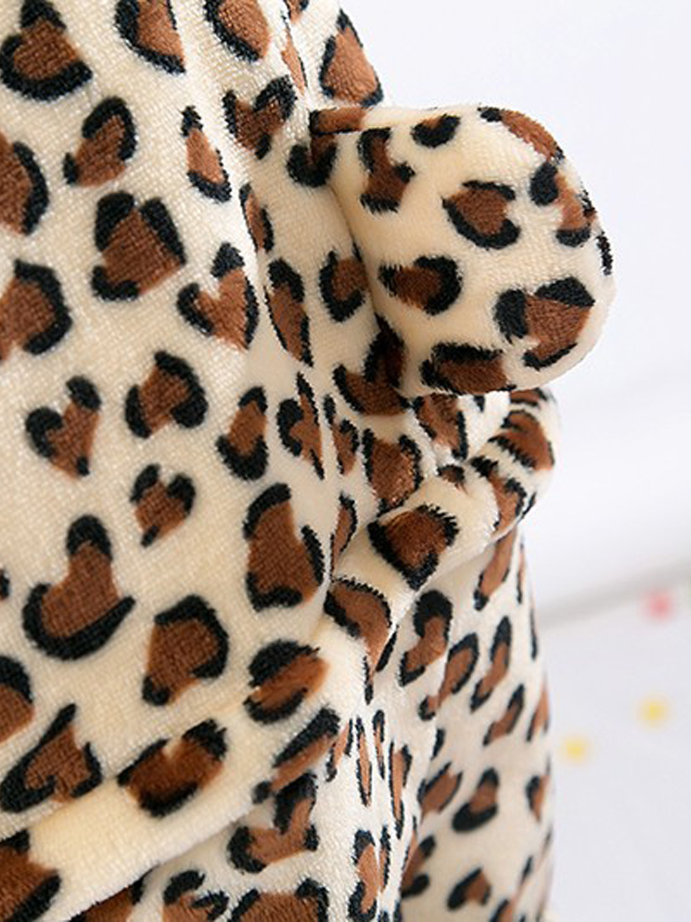 Kids Leopard Bear Onesies Animal Kigurumi Costume Pajamas