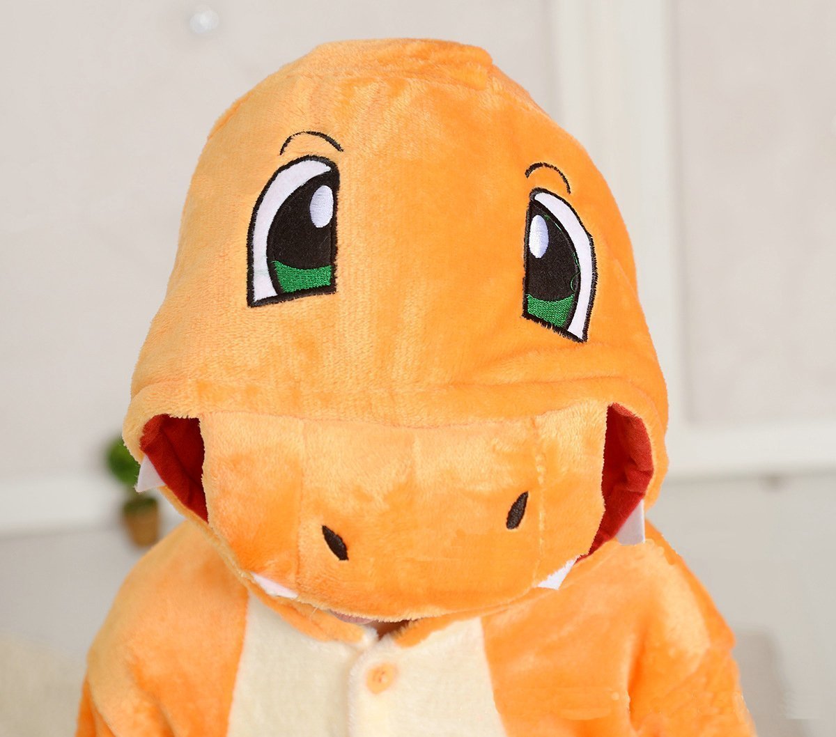 Kids Pokémon Pokemon Charizard Charmander Costume Kigurumi Onesies Pajamas