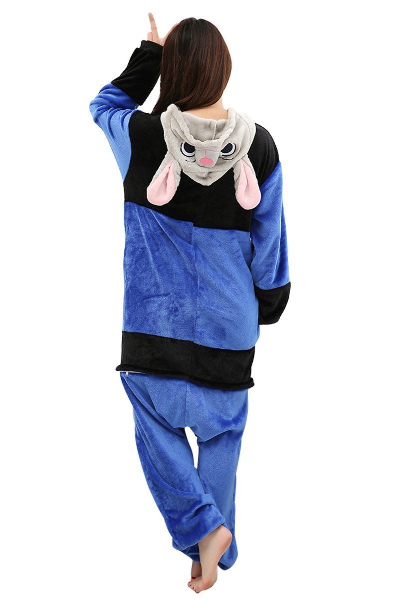 Zootopia Judy Kigurumi Onesies Gift Animal Costume Pajamas