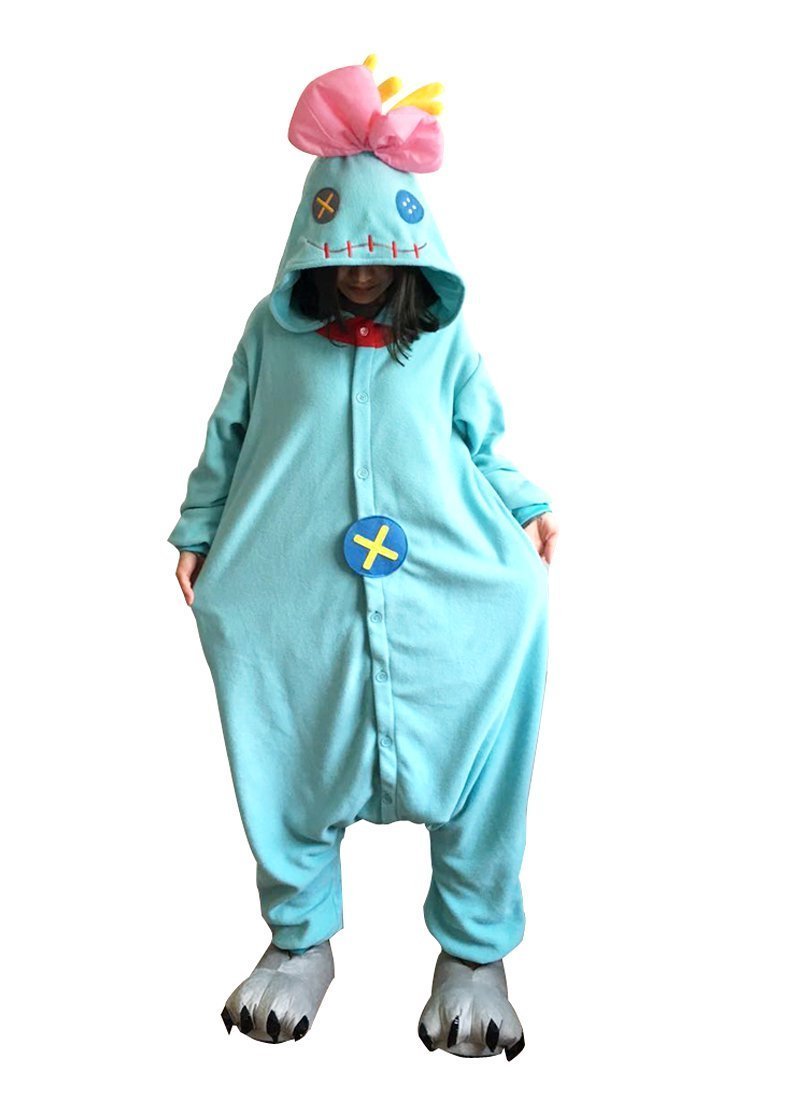 Lilo Stitch the Doll Scrump Kigurumi Onesies Pajamas