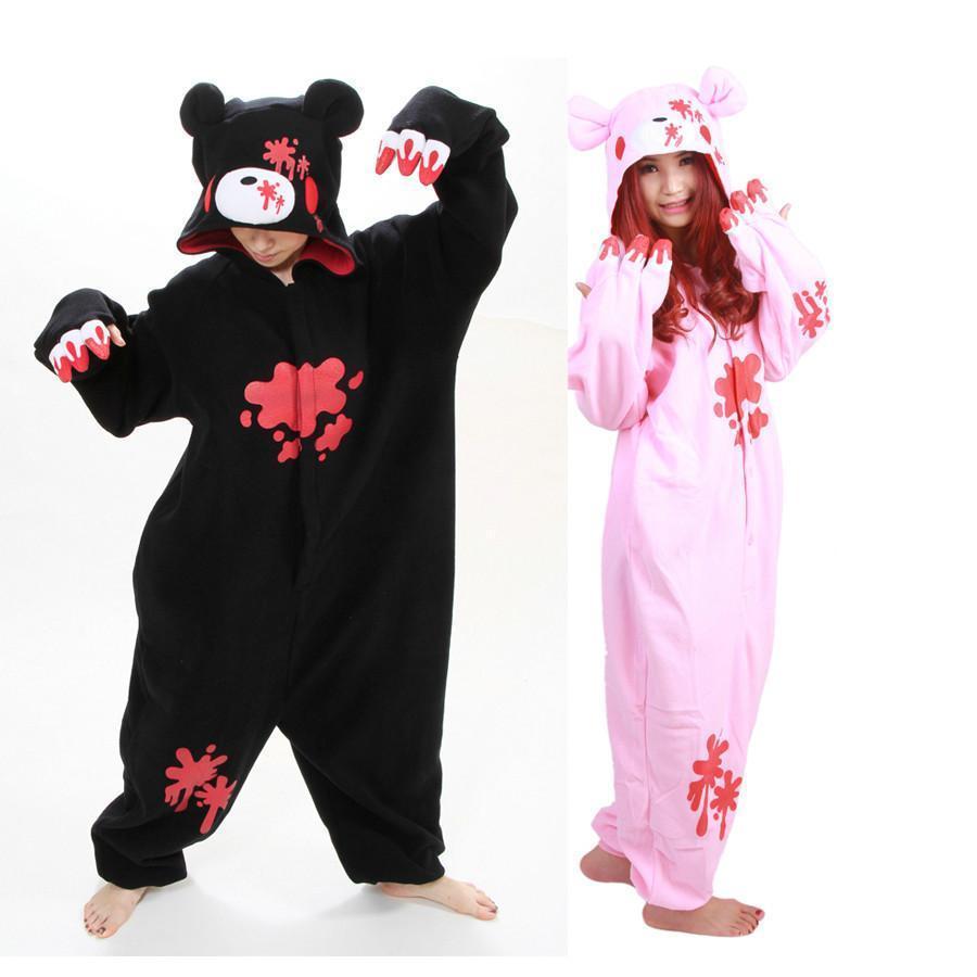 Gloomy Bear kigurumi Onesie Pajamas Costume For Adult