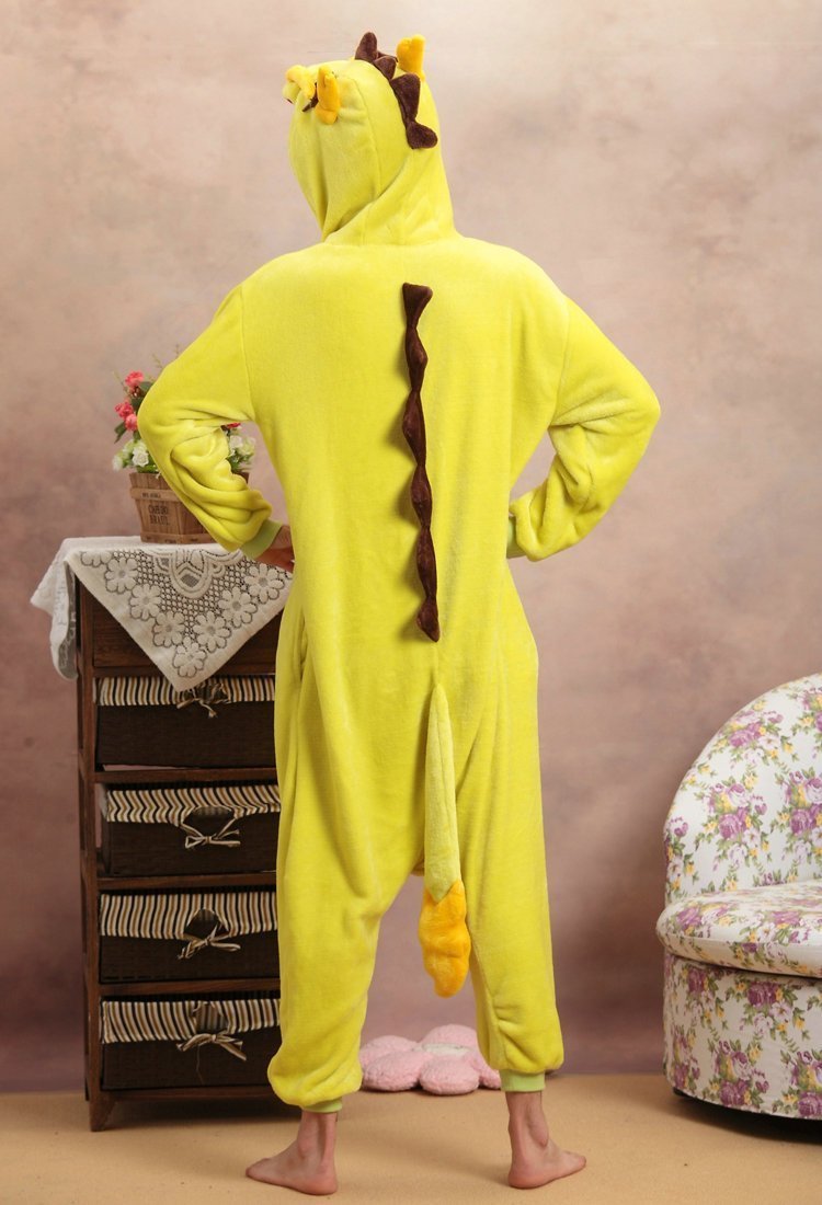 Unisex Adult Chinese Dragon Onesies kigurumi Costume Pajamas