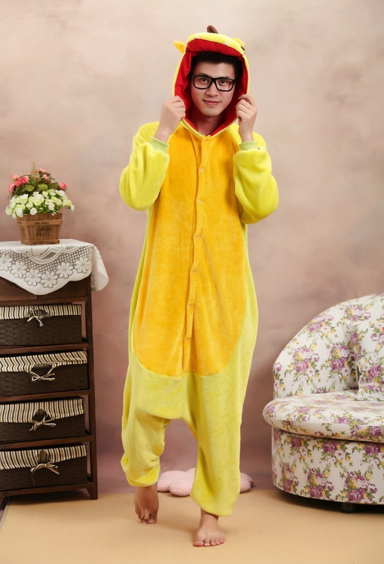 Unisex Adult Chinese Dragon Onesies kigurumi Costume Pajamas