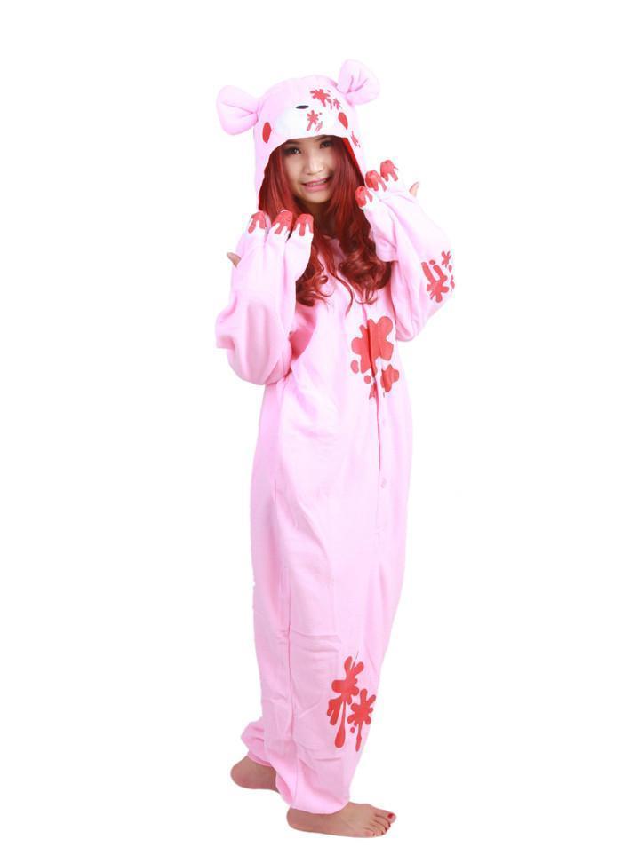 Gloomy Bear kigurumi Onesie Pajamas Costume For Adult