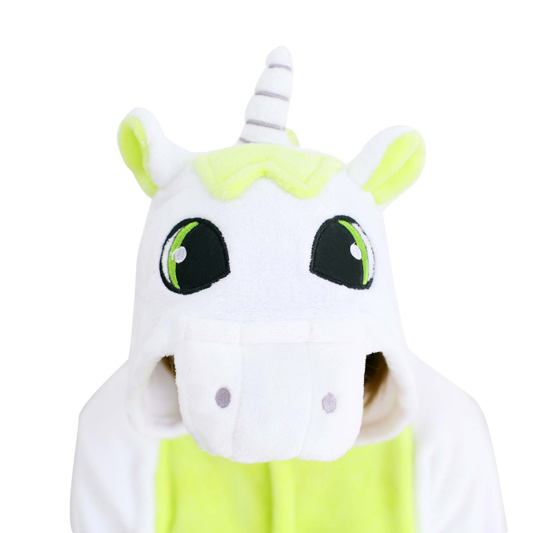 Green Unicorn Pegasus Kigurumi Adult Onesies Costume Pajamas