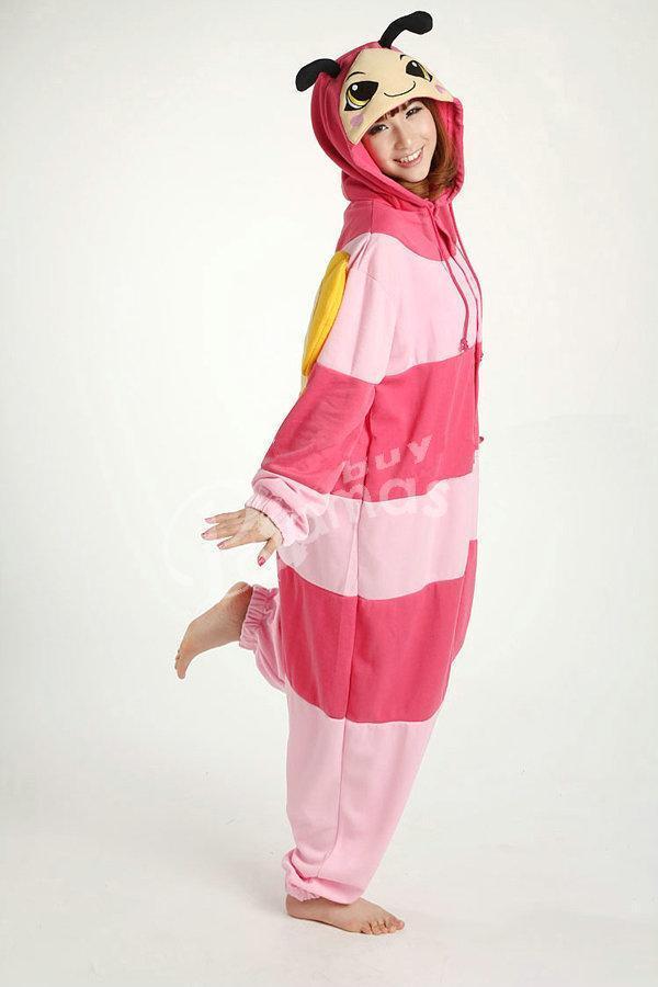 Animal Adult Pink Bee Onesies kigurumi Costume Pajamas