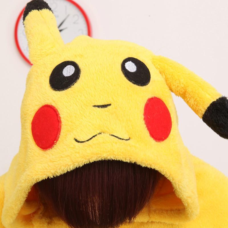 Pokemon Pikachu Kigurumi Animal Onesies Pajamas Costume